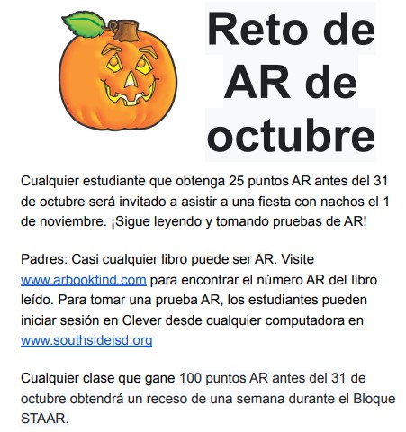 October AR Challenge (Spanish)