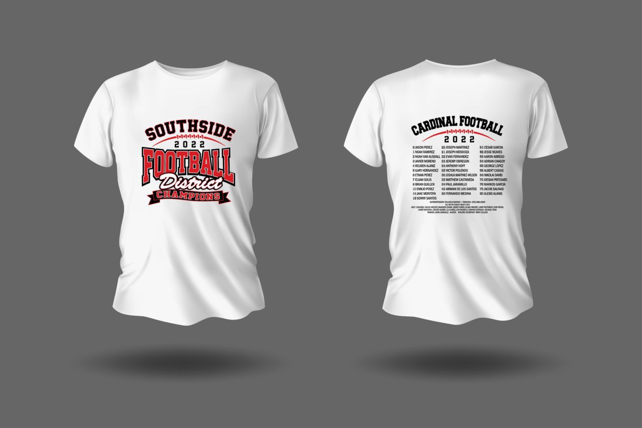 District Champions Football Shirt For Sale - Southside Independent School  District
