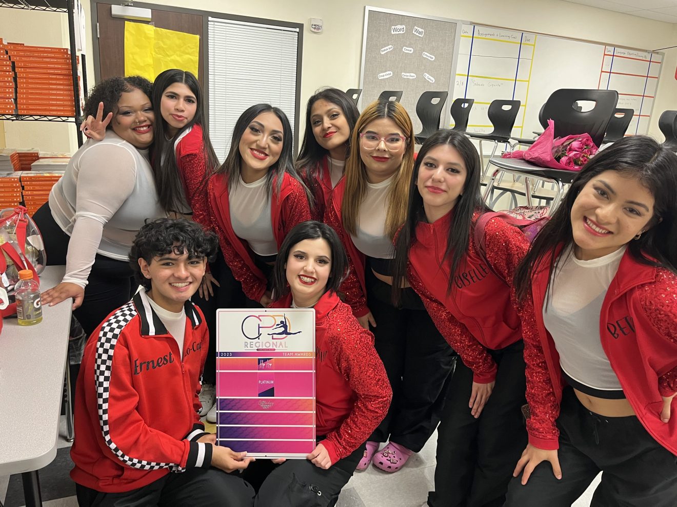 Southside High School's Red Jackets Receive Platinum Score at Dance Contest