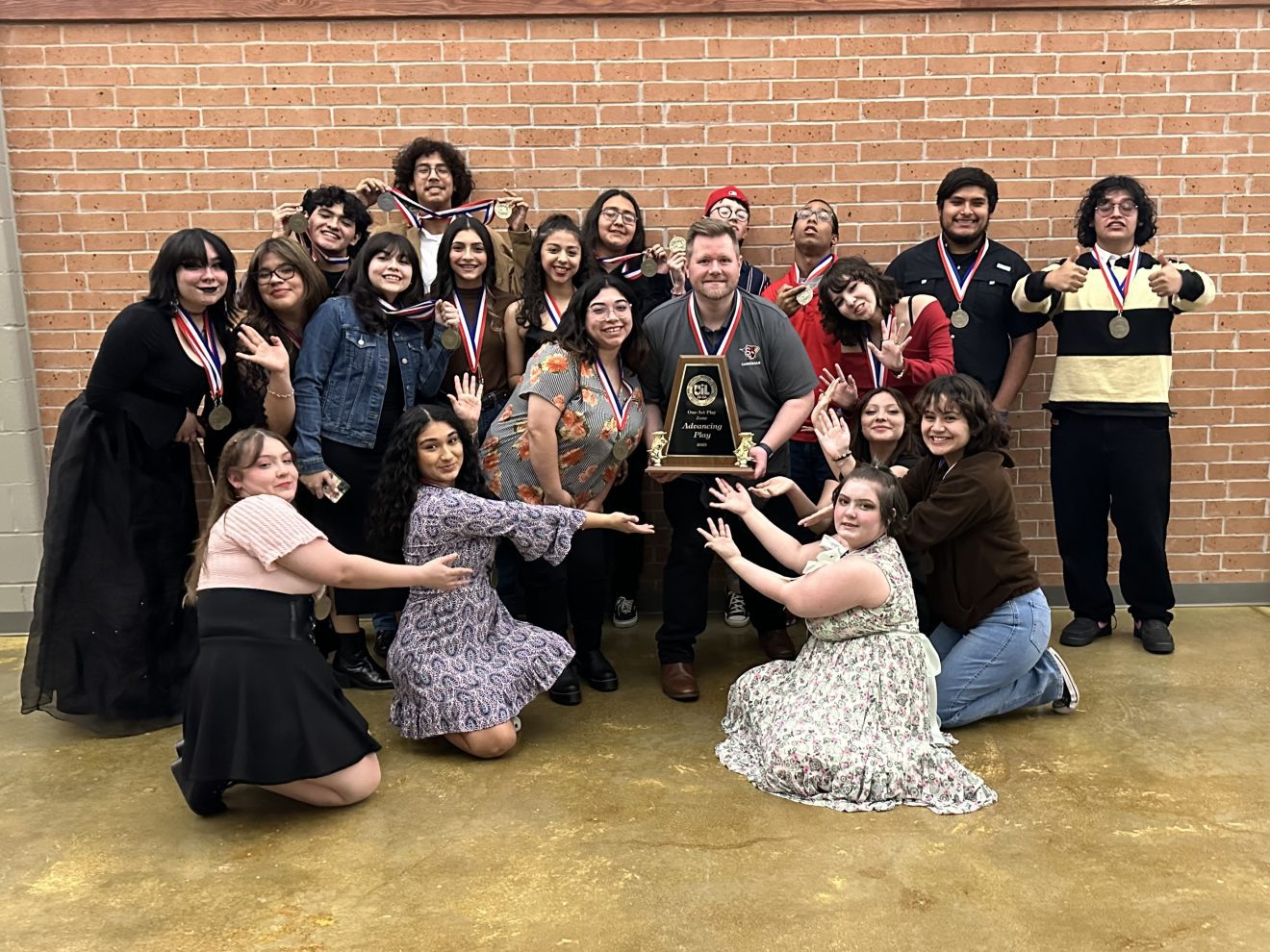 Southside High School One Act Play Team Advances to Bi-District