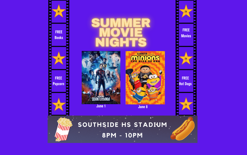 Summer Movies Nights at Southside ISD