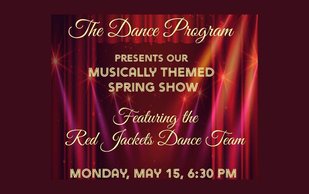 You're Invited: Red Jackets Dance Team Spring Show