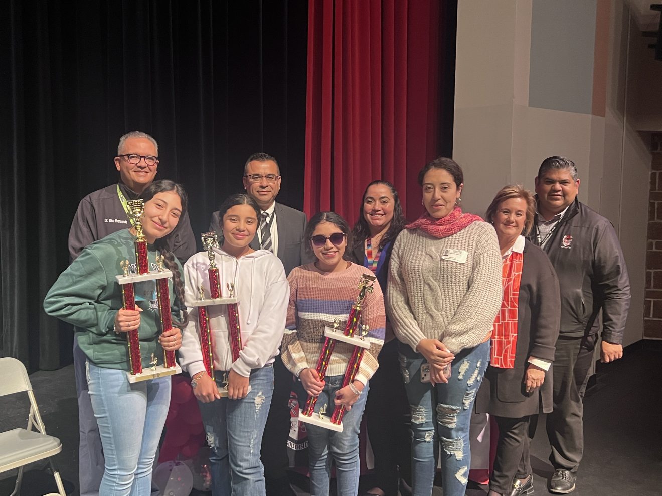 Three Sisters Sweep the Southside ISD Spanish Spelling Bee