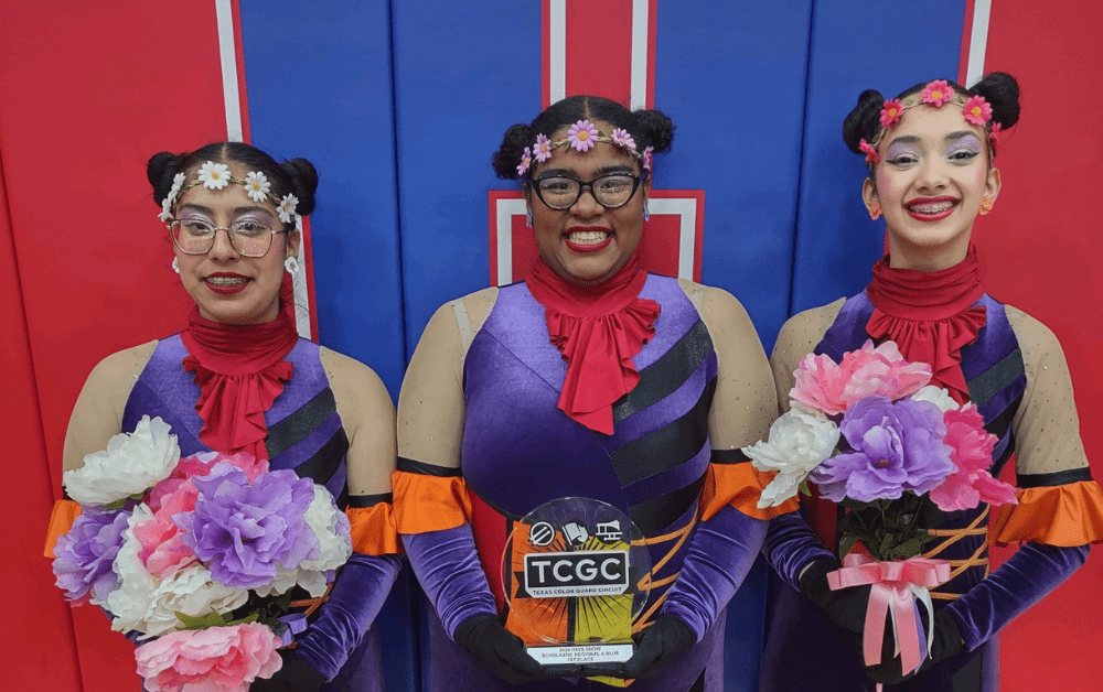 Southside High School Colorguard Takes First Place Once Again