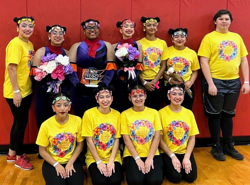 Southside High School Color Guard Takes 1st Place at Competition