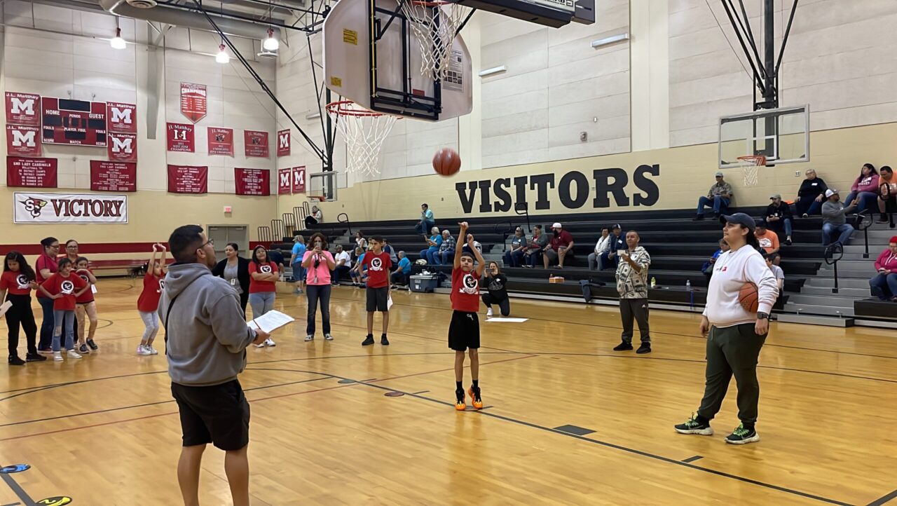 Southside ISD Students Shine at San Antonio Area Special Olympics Basketball Individual Skills Competition
