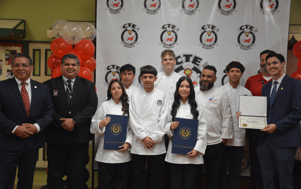 Southside High Culinary Program Receives Prestigious Congressional Award