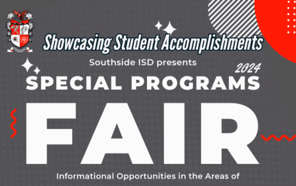 Parents Learn about Southside ISD Special Programs on Wednesday, May 1st