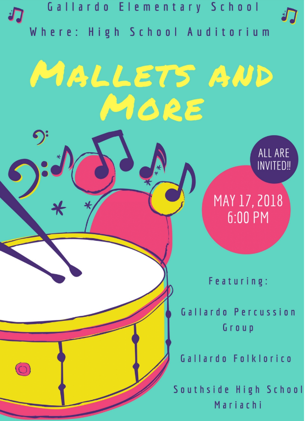 Mallets & More Gallardo Performance on May 17 @ SHS