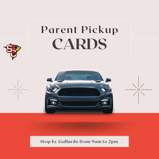Parent Pickup Cards