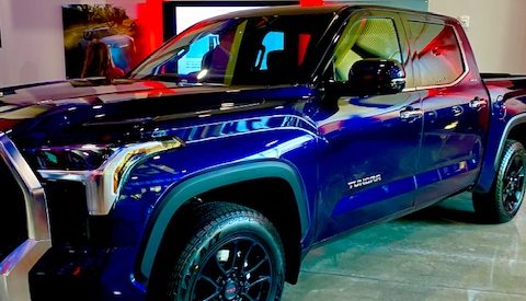 The new 2022 Toyota Tundra. It is the first revision of the Tundra since 2015. 