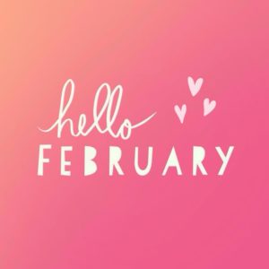 february graphic