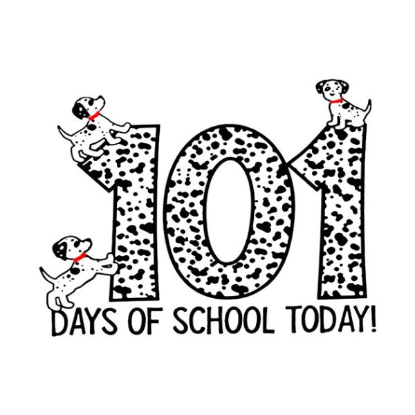 101 Days Of School Printable