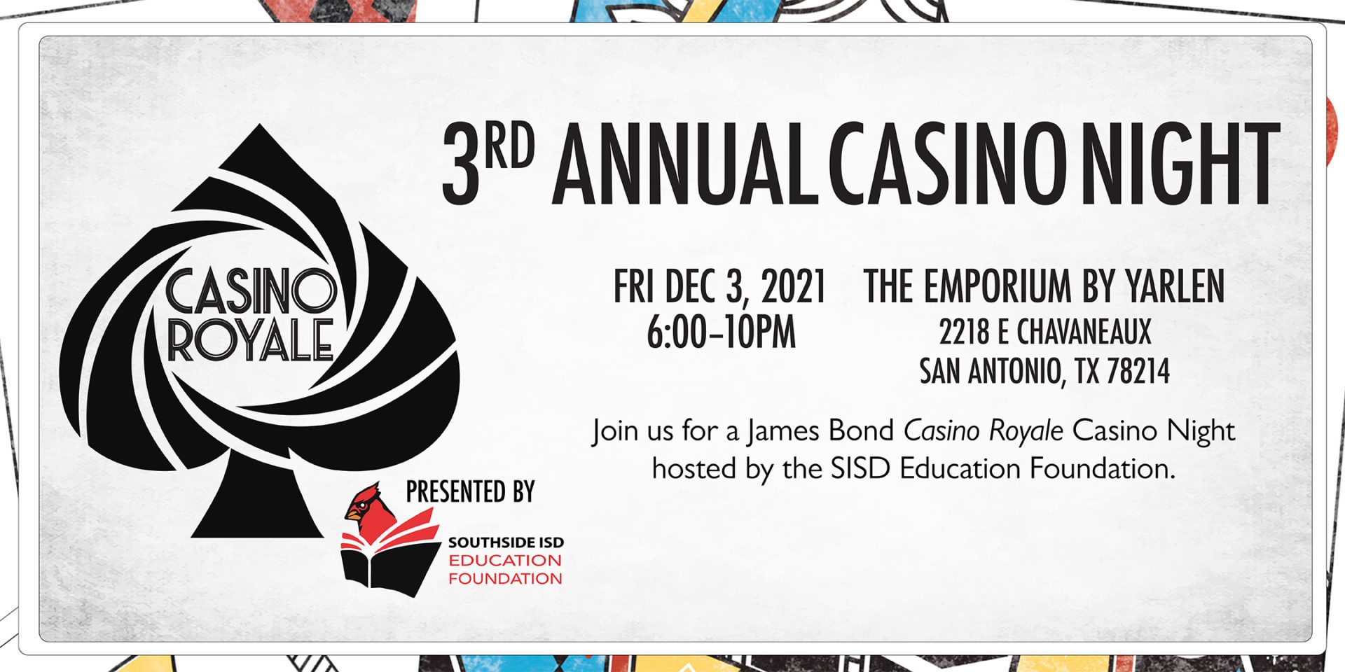 Casino Night 2021 eventbrite header