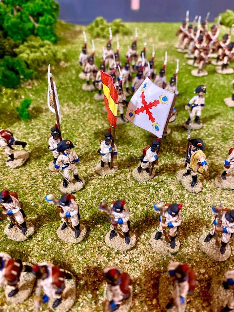 A miniature re-creation of the Battle of Medina by historian Richard Crawford. 