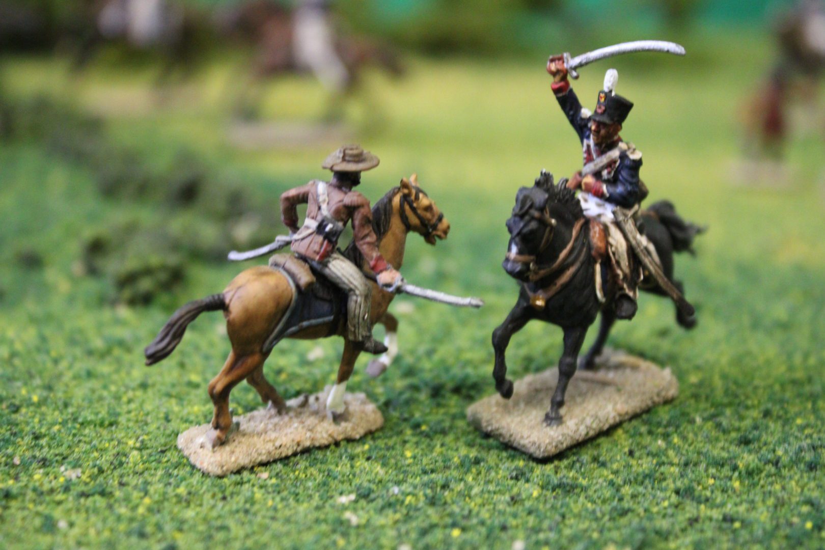 Historian Richard Crawford's miniature version of the Battle of Medina will be on display Wednesday, May 18 at 6:00 p.m. at the Southside High School new gymnasium. 