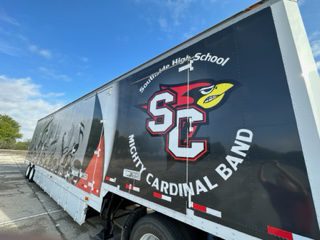 The Mighty Cardinal Band trailer is now ready to show Cardinal Pride at local events. 